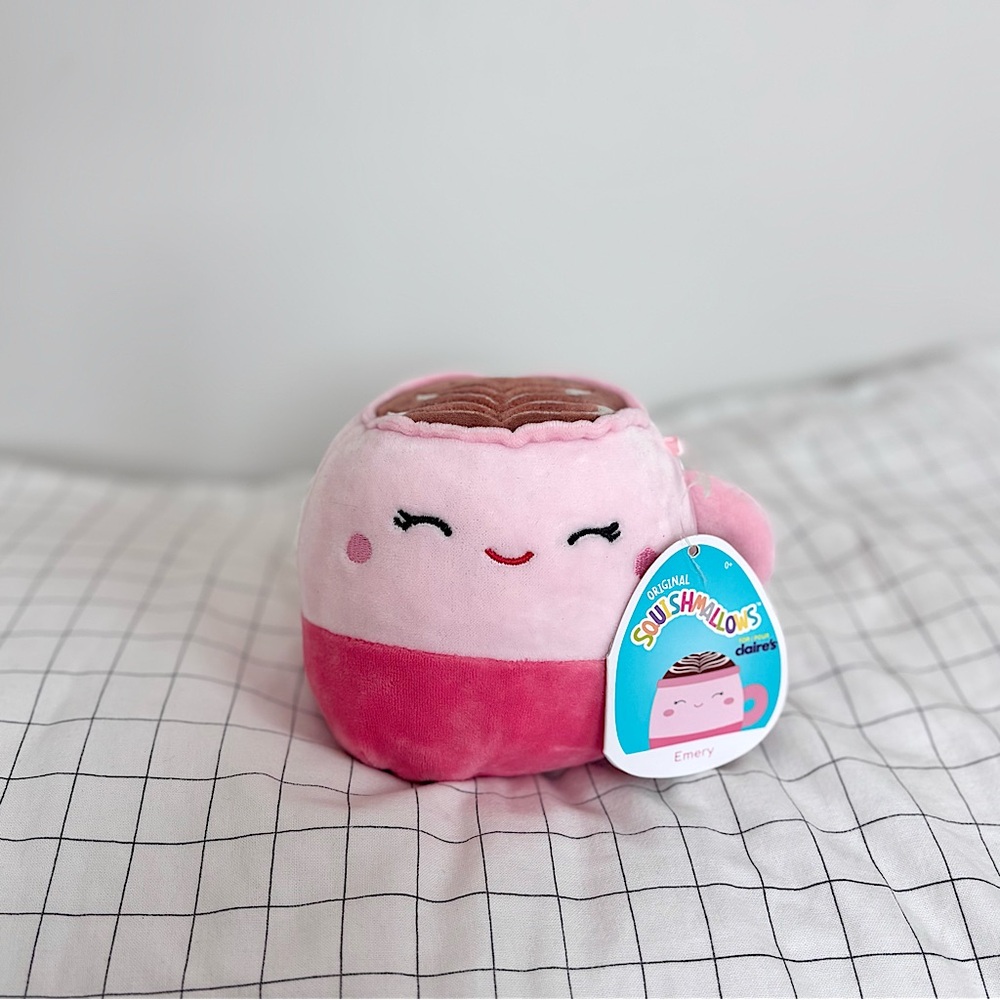 NWT Original Squishmallows 2021 “Emery” Hot Cocoa Plush